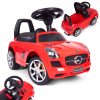 Mercedes SLS tologató autó, gyerekjármű, tolható autó, játékautó, gyerek Mercedes, tologatható jármű, gyermekautó.