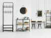 Ruhafogas + szekrény, polc, cipőtartó ModernHome