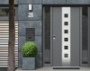 Sötétszürke cinkelt acél postaláda
