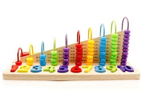 Okos számoló + fa számjegyek Ecotoys - Gyerekeknek tanuláshoz, fejlesztéshez, matematikához.