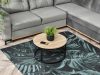 Indusztriális stílusú loft kávézó asztal 60 cm