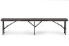 Rattan Bankett Asztal 180cm + 2 Pad Magyarországon - Kerti, Terasz, Piknik, Kültéri, Rattan Bútor, Bankett Asztal Set