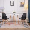 4 darabos nappali-étkező szék szett párnával, eco-bőr, ModernHome