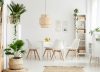 4 darabos étkező- és nappali szék szett párnával, eco-bőr, ModernHome