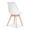4 darabos étkező- és nappali szék szett párnával, eco-bőr, ModernHome