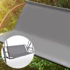 Kerti hintapad 140 x 100 cm szürke MultiGarden