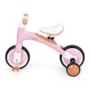 Egyensúlyozó bicikli pedálokkal és oldalkerekekkel 3 az 1-ben rózsaszín ECOTOYS