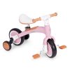 Egyensúlyozó bicikli pedálokkal és oldalkerekekkel 3 az 1-ben rózsaszín ECOTOYS