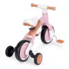 Egyensúlyozó bicikli pedálokkal és oldalkerekekkel 3 az 1-ben rózsaszín ECOTOYS