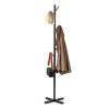 Fém álló ruhafogas 7 akasztóval, 177 cm, ModernHome