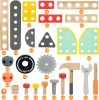 Fa műhely gyerekeknek szerszamasztal ECOTOYS