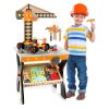 Fa műhely gyerekeknek szerszamasztal ECOTOYS
