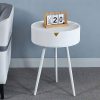 Kerek éjjeliszekrény levehető műanyag tetővel – ModernHome