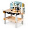 Fa gyerek munkapad szerszámkészlettel, 38 darabos ECOTOYS