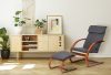 Finn Hintázó Fotel Lábzsámollyal Nappaliba – ModernHome