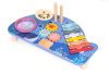 Hangszerek asztala xilofonnal, cintányérral, tamburinnal és csörgővel, tengeri téma ECOTOYS
