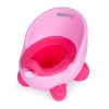 Gyerek bili levehető betéttel, csúszásgátlós lábakkal, rózsaszín, ECOTOYS