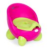Gyerek bili levehető betéttel, csúszásgátló lábakkal, rózsaszín-zöld, ECOTOYS