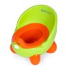 Gyerek bili levehető betéttel, csúszásgátló lábakkal, zöld, ECOTOYS