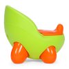 Gyerek bili levehető betéttel, csúszásgátló lábakkal, zöld, ECOTOYS