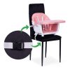 Gyerek etetőszék 2 az 1-ben, rózsaszín, ECOTOYS