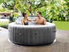Felfújható jacuzzi hidromasszázzsal, 4 személyes, 196x71 cm, WIFI, prémium kiegészítőkkel – Intex 28440