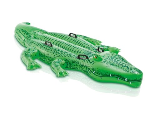 Felfújható krokodil úszómatrac fogantyúkkal 203x114 cm INTEX 58562
