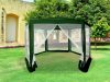 Kerti rendezvénysátor szúnyoghálóval, 2x2x2 m, zöld, MultiGarden