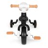 Egyensúlyozó bicikli pedálokkal – 3 az 1-ben, oldalsó kerekekkel, fekete, ECOTOYS
