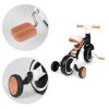 Egyensúlyozó bicikli pedálokkal – 3 az 1-ben, oldalsó kerekekkel, fekete, ECOTOYS