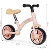 Gyerek futóbicikli, EVA kerekekkel, állítható ülés, rózsaszín, ECOTOYS