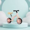 Gyerek futóbicikli, EVA kerekekkel, állítható ülés, rózsaszín, ECOTOYS