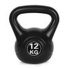 Kettlebell 12 kg edzéshez, súlygolyó, fitnesz teher, ModernHome
