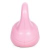 Kettlebell 12 kg edzéshez, súlygolyó, fitnesz, rózsaszín, ModernHome