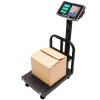 Elektronikus mérleg 200 kg, raktári, bolti, platformos, teher, ipari, LCD
