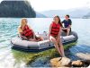 Felfújható Mariner 3 csónak 3 személyre, evezőkkel, pumpával, horgászbot-tartókkal és motortartóval – Intex 68373