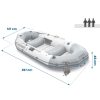 Felfújható Mariner 3 csónak 3 személyre, evezőkkel, pumpával, horgászbot-tartókkal és motortartóval – Intex 68373