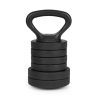 Állítható kézisúlyzók 2×20 kg súlyzókészlet 40 kg rúddal és kettlebellel