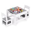 Gyerek bútor szett – asztal + 2 szék krétatáblával ECOTOYS