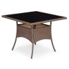 Rattan hatású kerti bútor szett – 4 szék + asztal MultiGarden