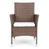 Rattan hatású kerti bútor szett – 4 szék + asztal MultiGarden