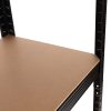 Fém tárolópolc 180x90x30 cm garázsba vagy pincébe, 5 polccal, 875 kg teherbírással ModernHome