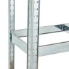 Tárolóállvány 205x120x45 cm horganyzott acél, 5 polc, 875 kg teherbírás ModernHome