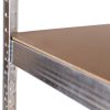 Sarok tárolópolc 180x90x40 cm horganyzott acél, 5 polc, 875 kg teherbírás ModernHome