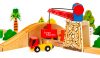 74 darabos elemes fa vasútpálya Ecotoys