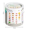 Fa vágható ételek, 23 darab, Ecotoys