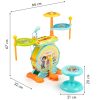 Orgona dobok 2 az 1-ben karaoke mikrofon MP3 LED