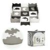Habosított játszószőnyeg kerítéssel, puzzle szárazmedence, 25 elem, ECOTOYS