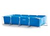 Nagy téglalap alakú kerti medence 4-5x2-2 m INTEX