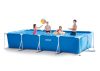 Nagy téglalap alakú kerti medence 4-5x2-2 m INTEX